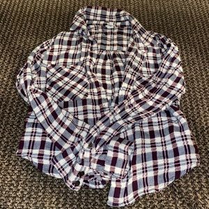 Bergandy flannel